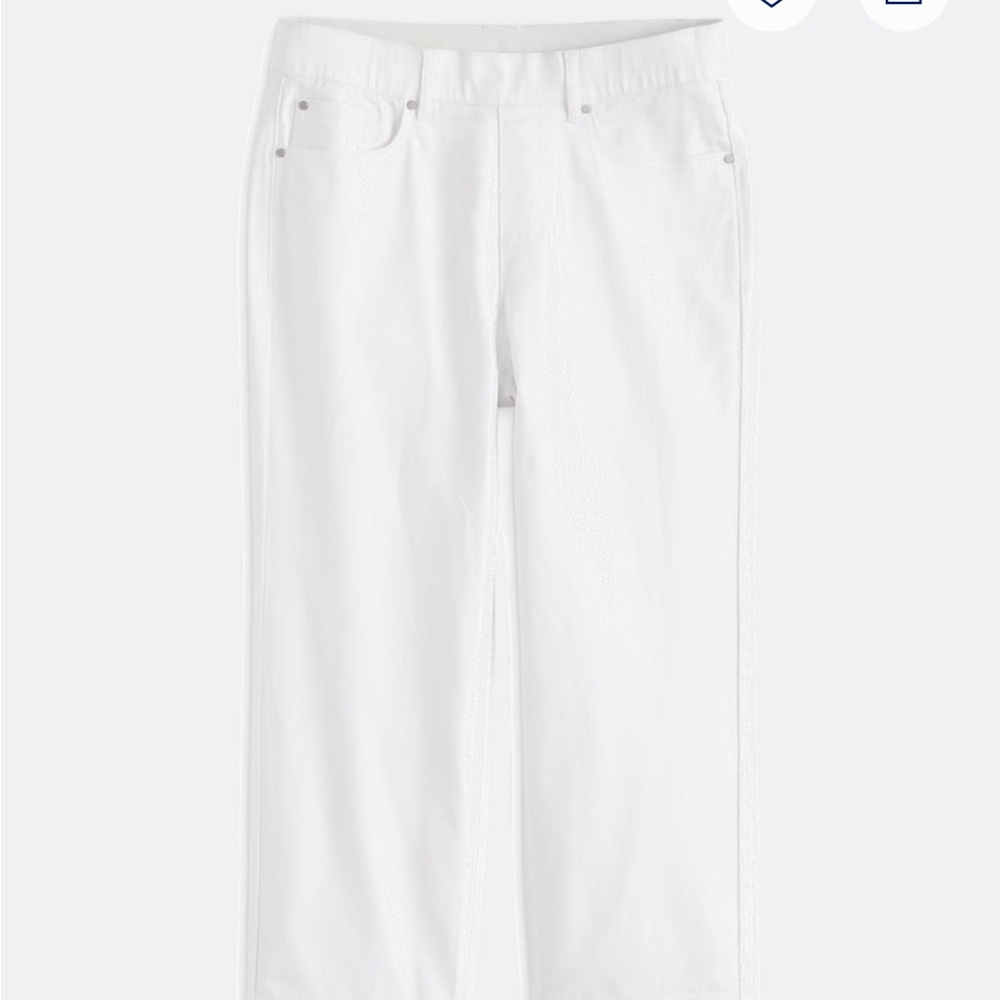 Tribal Women's White Ankle & Cropped Jeans